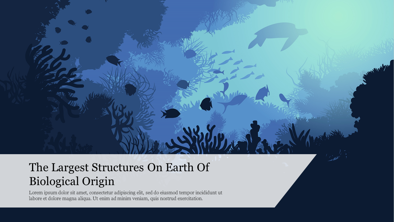 Best Coral PowerPoint Template Presentation Slide 